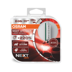 Osram D3S Night Breaker Laser 66340XNL +220% - Duobox 1590,00 NOK